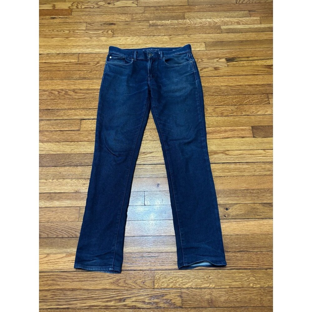 Banana Republic Jeans Mens 32x32 Blue The Traveler Slim Stretch Denim Pants